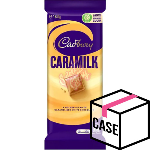 Cadbury's Caramilk Chocolate AUS 180g - Case