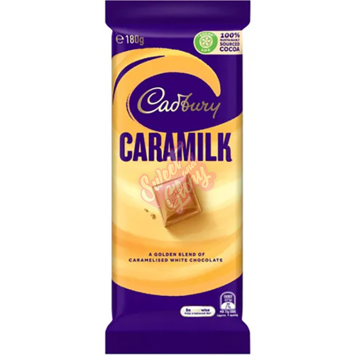 Cadbury's Caramilk Chocolate AUS 180g - 16ct
