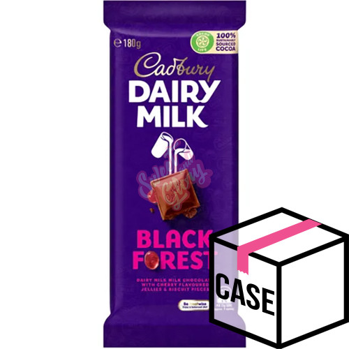 Cadbury's Black Forest Chocolate AUS 180g - Case