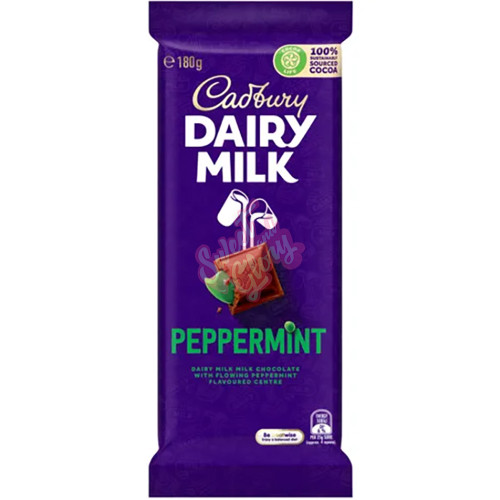 Cadbury's Peppermint Chocolate AUS 180g - 15ct