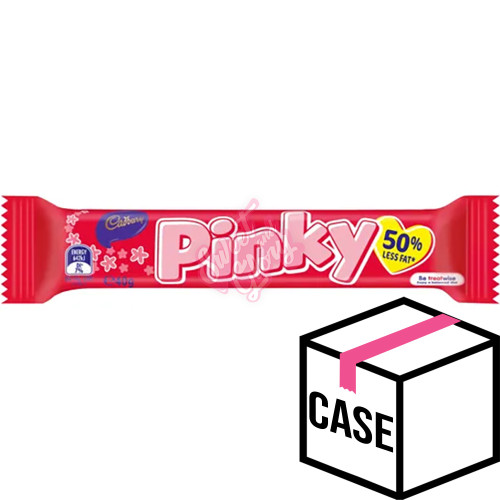 Cadbury's Pinky Chocolate Bar AUS 40g - Case