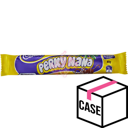 Cadbury's Perky Nana Chocolate Bar AUS 45g - Case