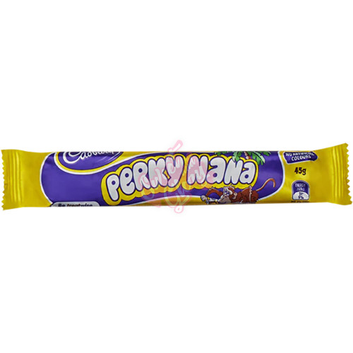 Cadbury's Perky Nana Chocolate Bar AUS 45g - 42ct