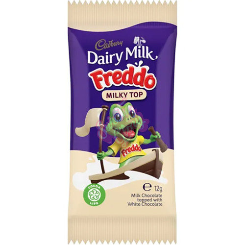 Cadbury's Freddo Milky Top Chocolate Bar AUS 12g - 72ct