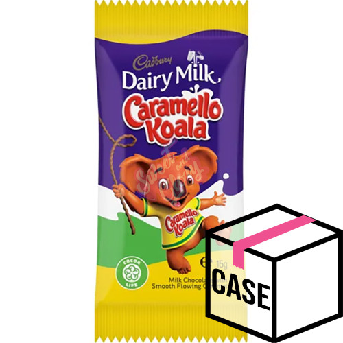 Cadbury's Caramello Koala Chocolate Bar AUS 15g - Case