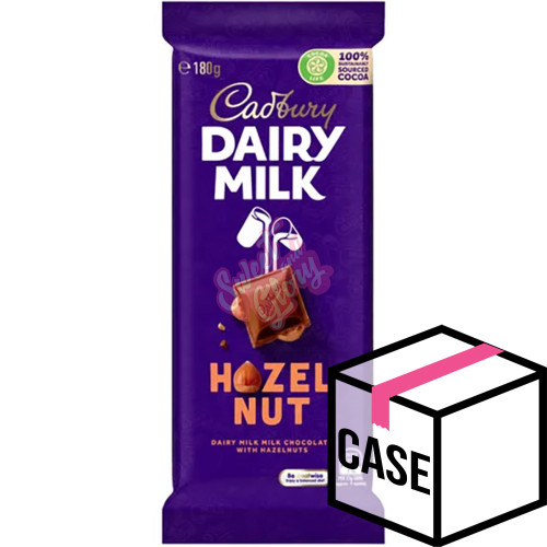 Cadbury's Dairy Milk Hazelnut AUS 180g - Case
