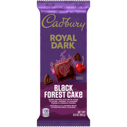 Cadbury Royal Dark Black Forest Cake 99g - 14ct