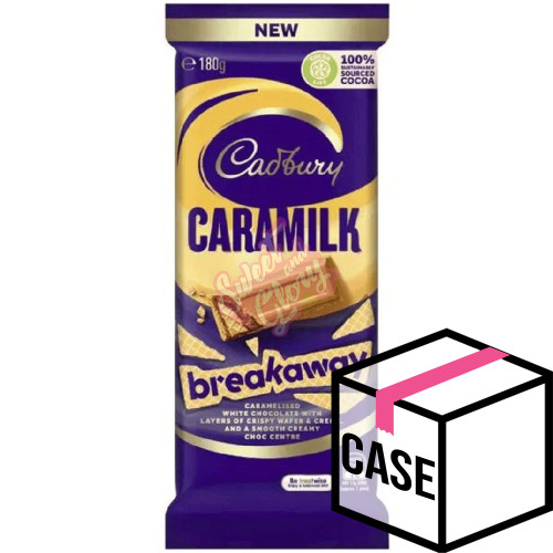 Cadbury's Caramilk Breakaway AUS 180g - Case