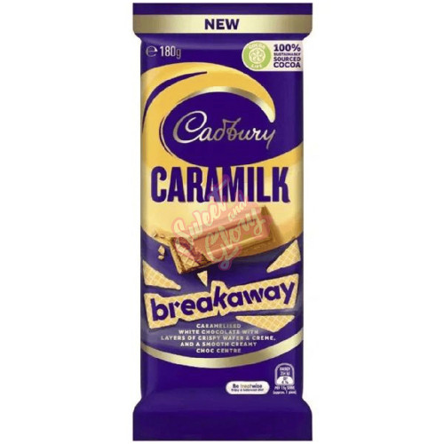 Cadbury's Caramilk Breakaway AUS 180g - 13ct