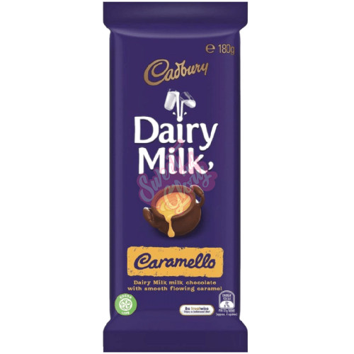 Cadbury's Dairy Milk Caramello AUS 180g - 15ct