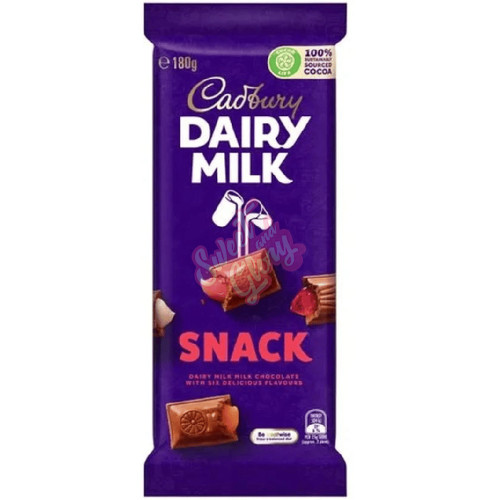 Cadbury's Dairy Milk Snack AUS 180g - 15ct