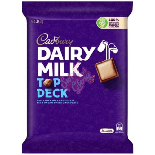 Cadbury's Dairy Milk Top Deck AUS 340g - 11ct