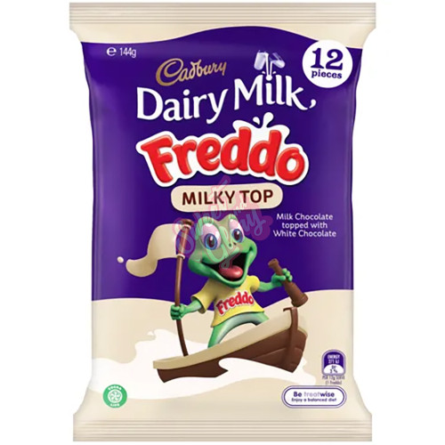 Cadbury's Freddo Milky Top Peg Bag AUS 144g - 14ct