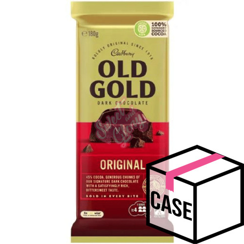 Cadbury's Old Gold Original Dark AUS 180g - Case