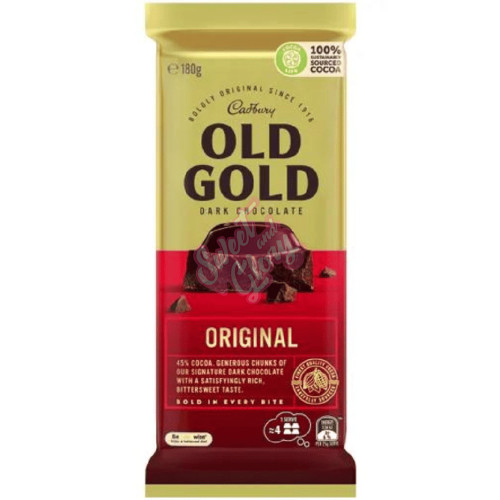 Cadbury's Old Gold Original Dark AUS 180g - 16ct