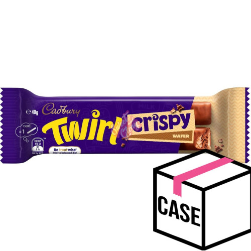 Cadbury Twirl Crispy (AUS) 40g - Case