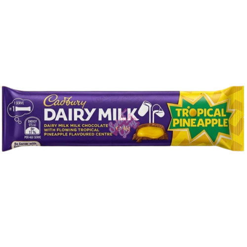 Cadbury Dairy Milk Tropical Pineapple AUS 46g - 48ct