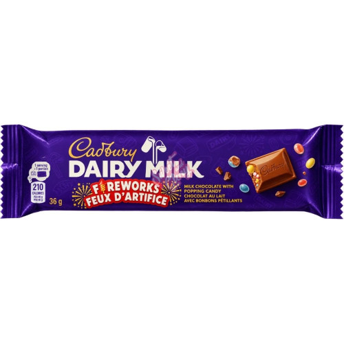 Cadbury Dairy Milk Fireworks (CAN) 38g - 24ct
