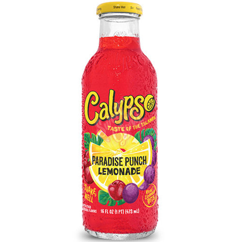 Calypso Paradise Punch Lemonade 473ml - Case ! Clearance !