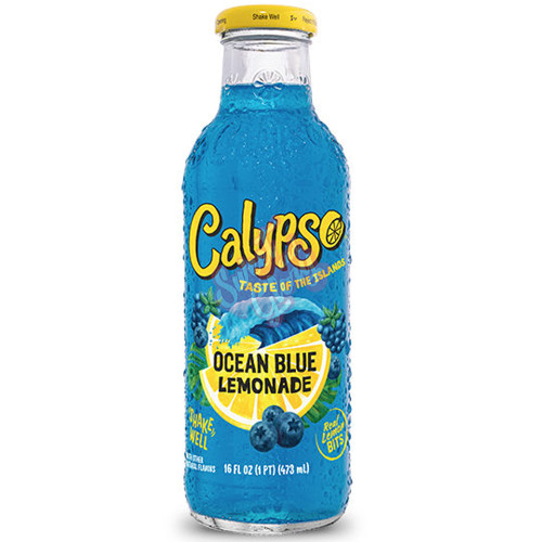 Calypso Ocean Blue Lemonade 473ml - Case ! Clearance !