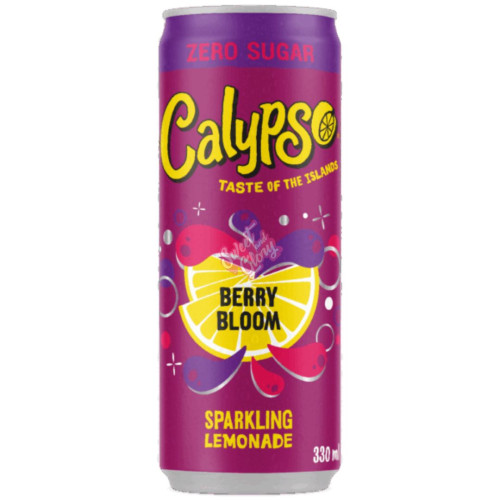 Calypso Berry Bloom Zero Sugar Sparkling Lemonade 330ml
