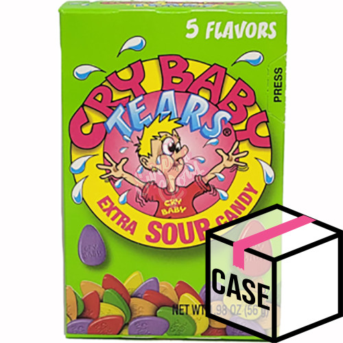Cry Baby Tears Sour Candy 5 Flavour 56g - Case