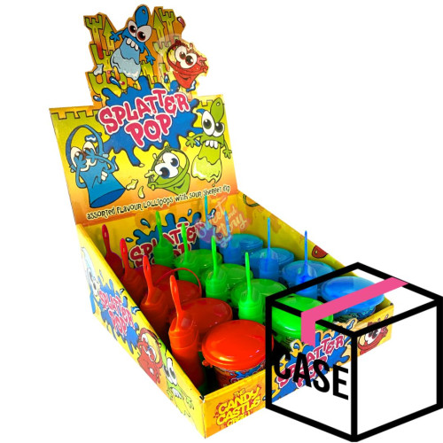 Candy Castle Crew Splatter Pop 33g - Case