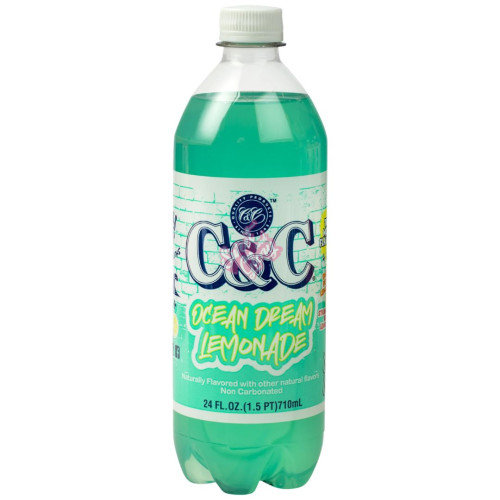 C&C Ocean Dream Lemonade Bottle 710ml - 24ct