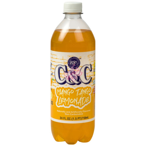 C&C Mango Tango Lemonade Bottle 710ml - 24ct
