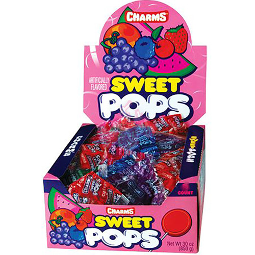 Charms Pop Sweet Lollipops 100ct 17g - 100ct