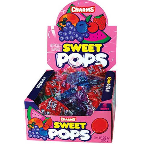 Charms Pop Sweet Lollipops 100ct 17g - 100ct