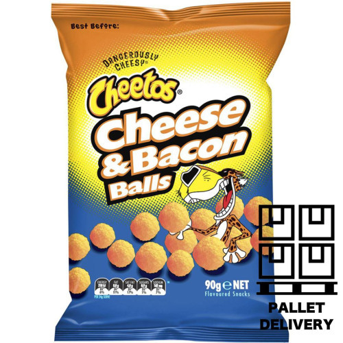 Cheetos Balls Cheese & Bacon 90g - 15ct