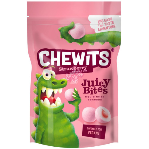 Chewits Strawberry Juicy Bites 115g - 10ct
