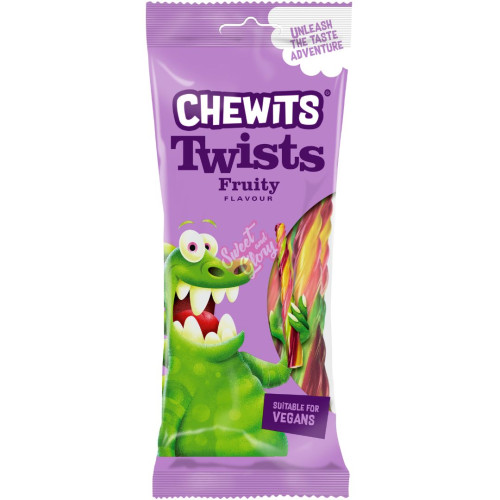 Chewits Fruity Twists 160g - 12ct