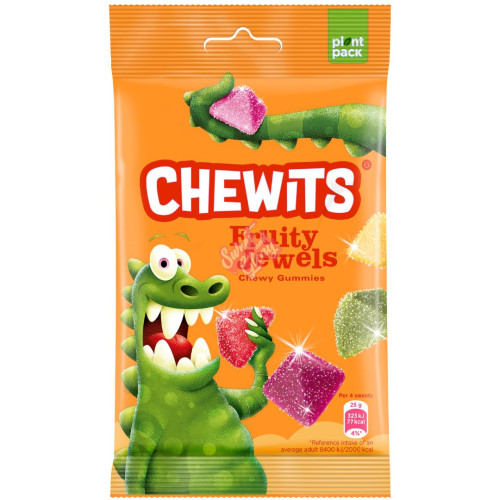 Chewits Jewels Fruity Mix 125g - 10ct