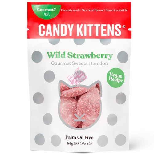 Candy Kittens Wild Strawberry 54g - 12ct