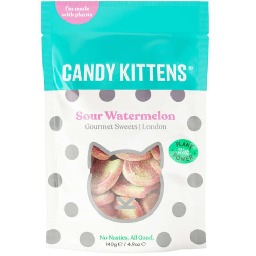 Candy Kittens Sour Watermelon 140g - 10ct