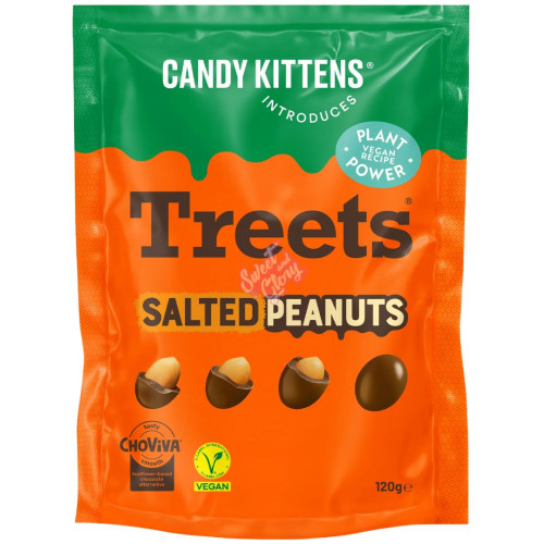Treets Salted Peanuts 120g - 10ct