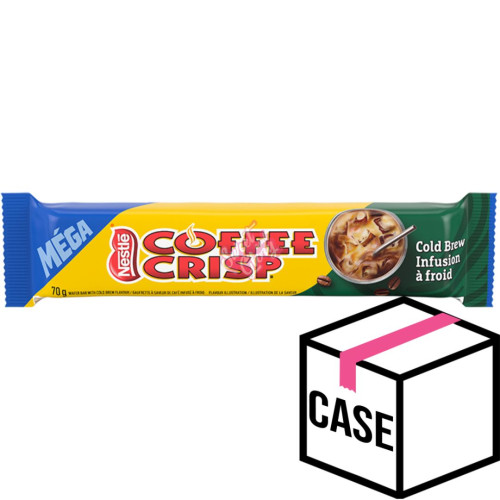 Nestle Coffee Crisp Mega Cold Brew 70g (CAN) - Case