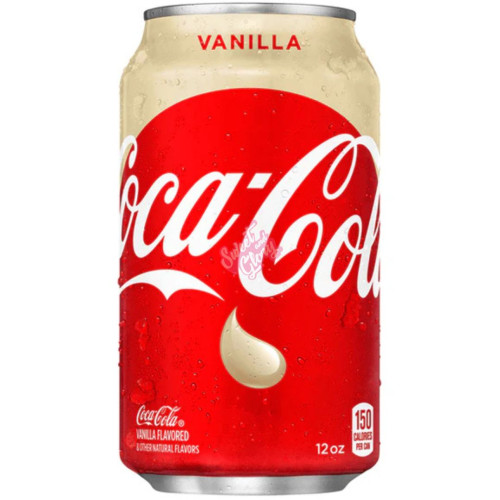 Coke Vanilla Can 355ml - Case ! Clearance !