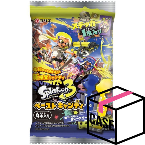 Coris Nintendo Splatoon 3 Candy with Sticker (Japan) 41g - Case