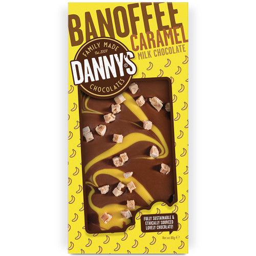 Dannys Banoffee Caramel 80g 12ct