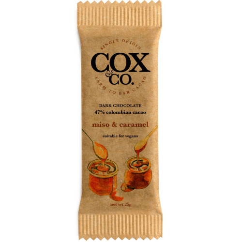 Cox & Co. Miso & Caramel 25g - 20ct