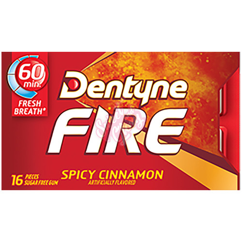 Dentyne Cinnamon Fire 24g - 9ct