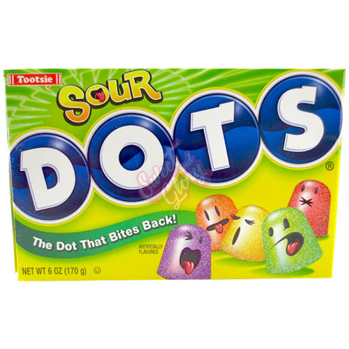 Dots Sour Theatre Box 170g - 12ct