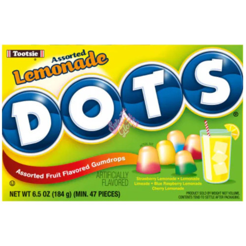 Dots Assorted Lemonade 184g - 12ct