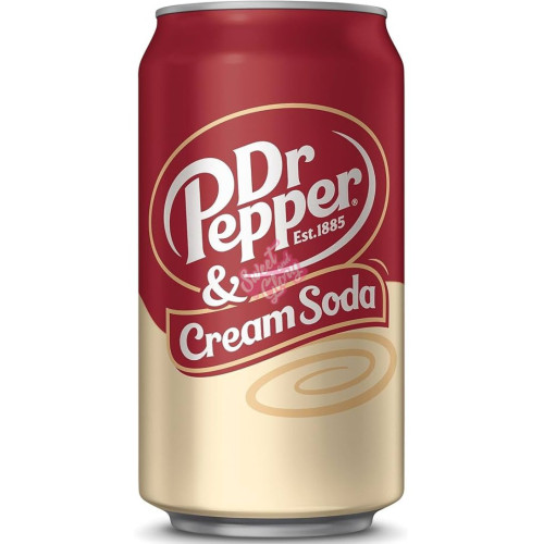 Dr Pepper & Cream Soda 355ml - 12ct