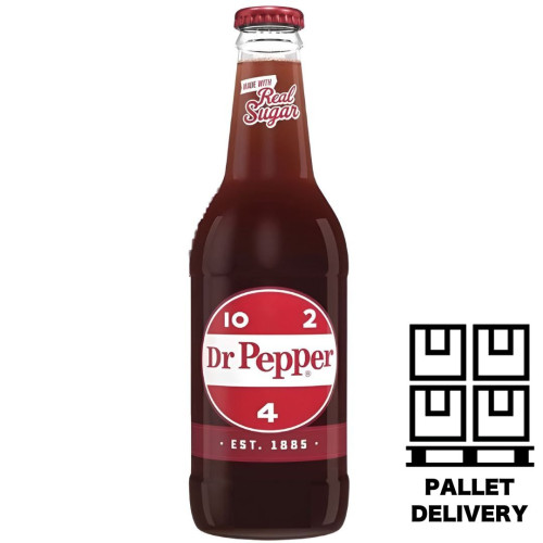 Dr Pepper Real Sugar 355ml - 24ct
