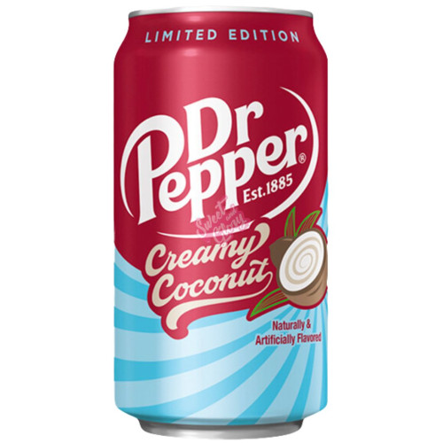 Dr Pepper Creamy Coconut 355ml - 12ct