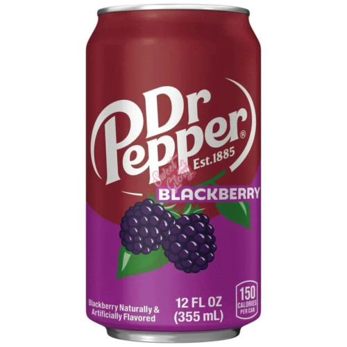 Dr Pepper Blackberry 355ml - 12ct